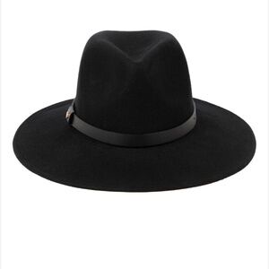 All Saints Rivet Logo Fedora Hat